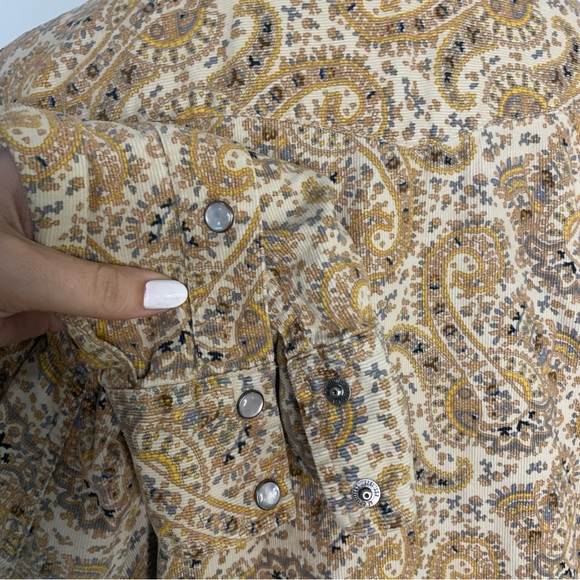 American eagle vintage slim fit ribbed parsley jacket - Picture 6 of 15